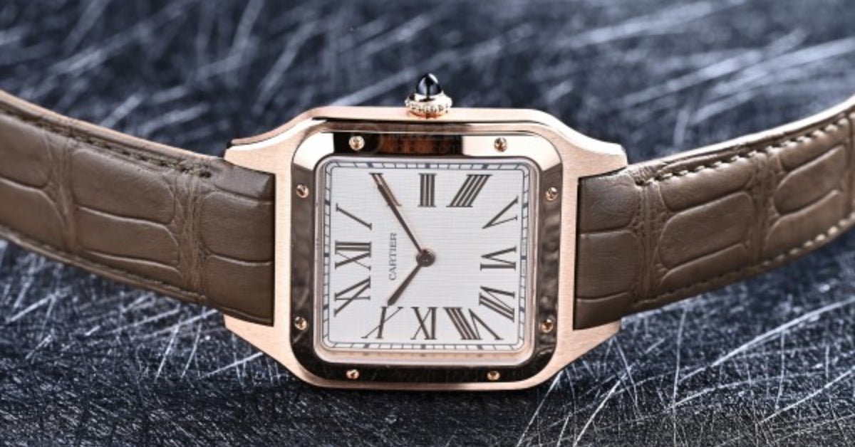 Cartier Santos-Dumont WGSA0112 Strap Guide – Best Straps for the Rose Gold XL - Helvetus