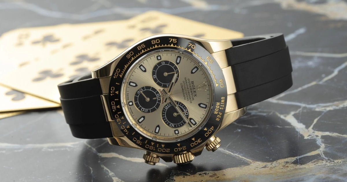 Rolex Daytona 116518LN Rubber Strap Guide - Helvetus