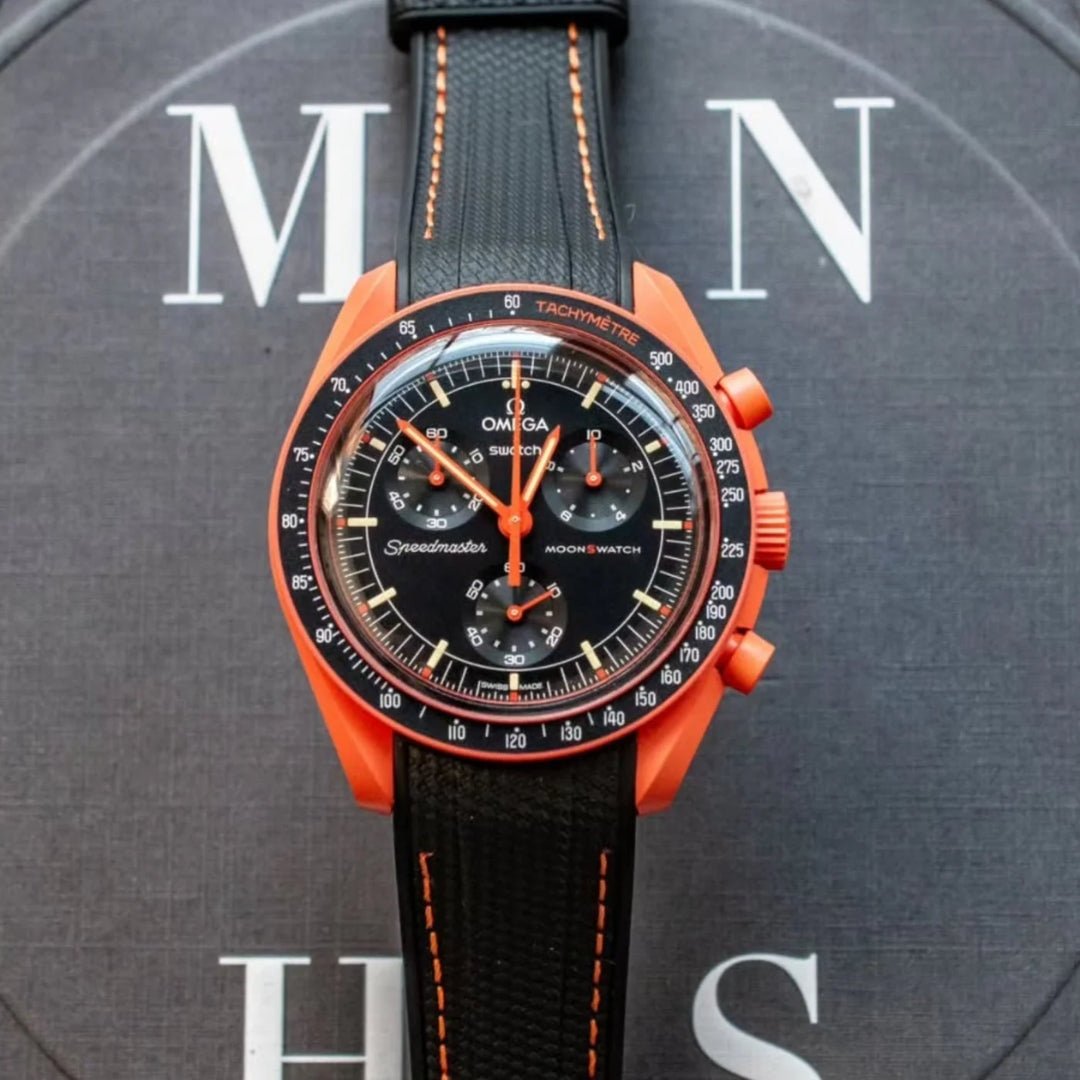 Mission on Earth - Lava - Watch Straps - Helvetus