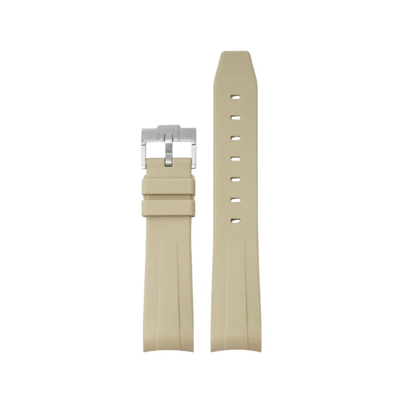 Rubber Strap – For Hamilton Khaki Field - Beige