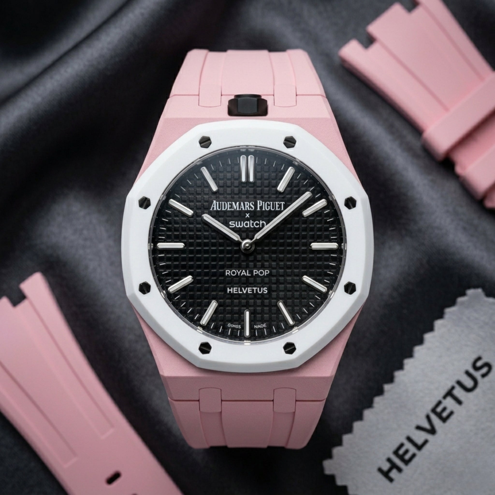 Royal Pop Adapter Kit & Rubber Strap for AP × Swatch – Helvetus® - Helvetus