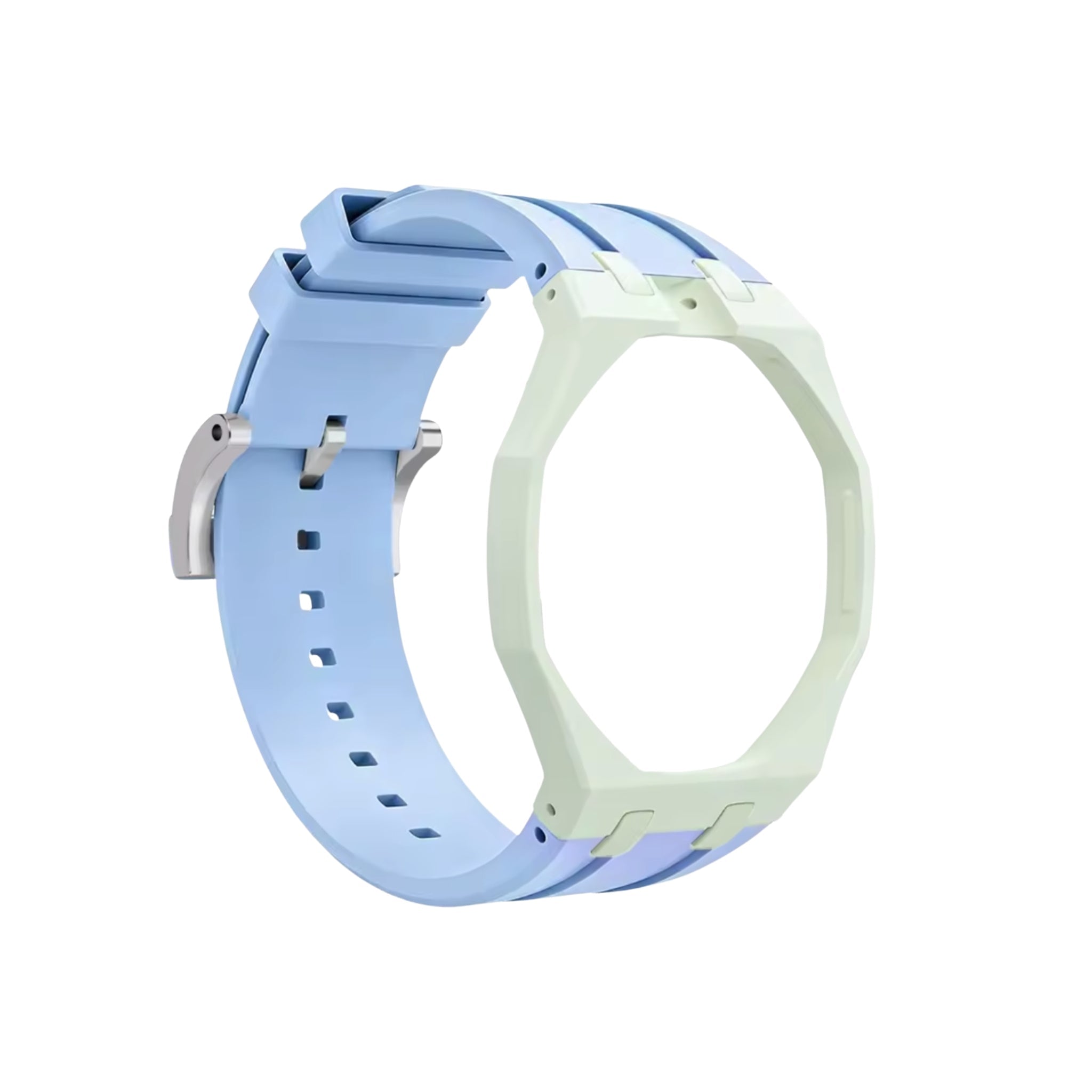 Royal Pop Wrist Strap & Case — For Blaue Acht (Lépine, Crown at 12) - Helvetus