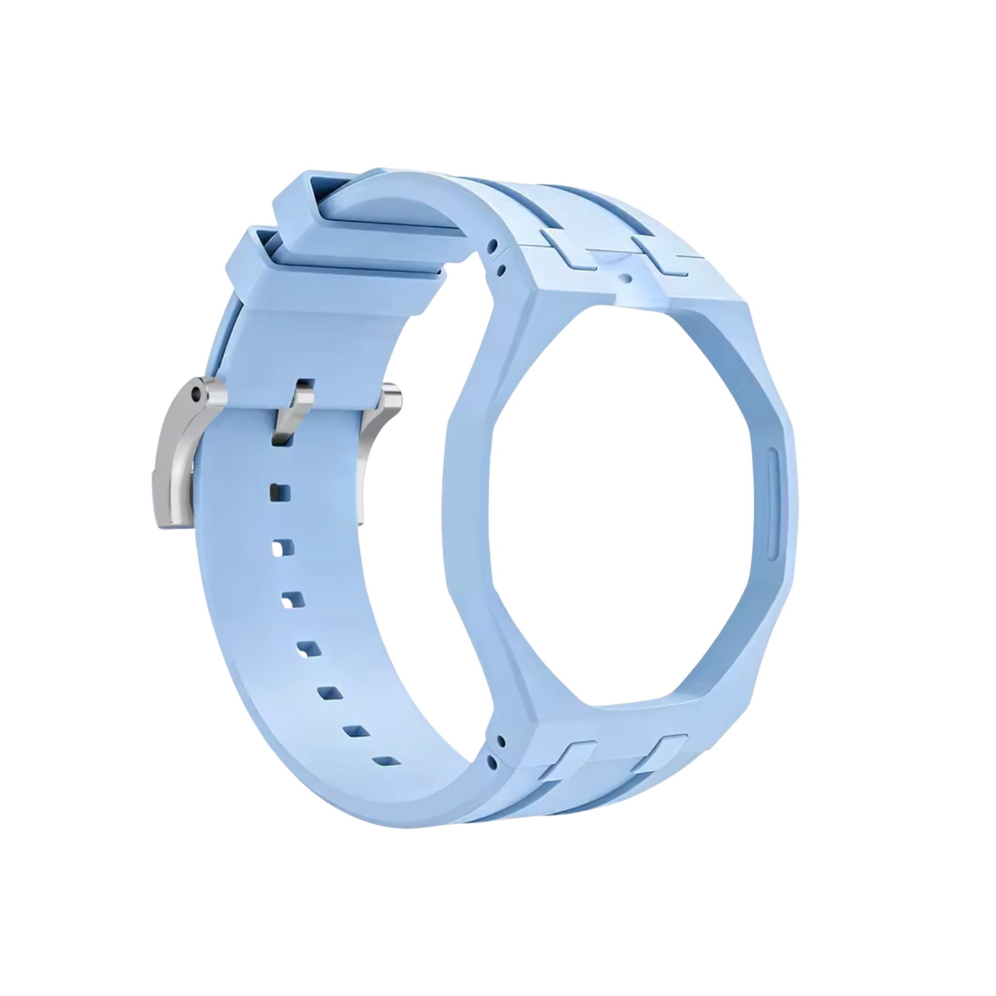 Royal Pop Wrist Strap & Case — For Blaue Acht (Lépine, Crown at 12) - Helvetus