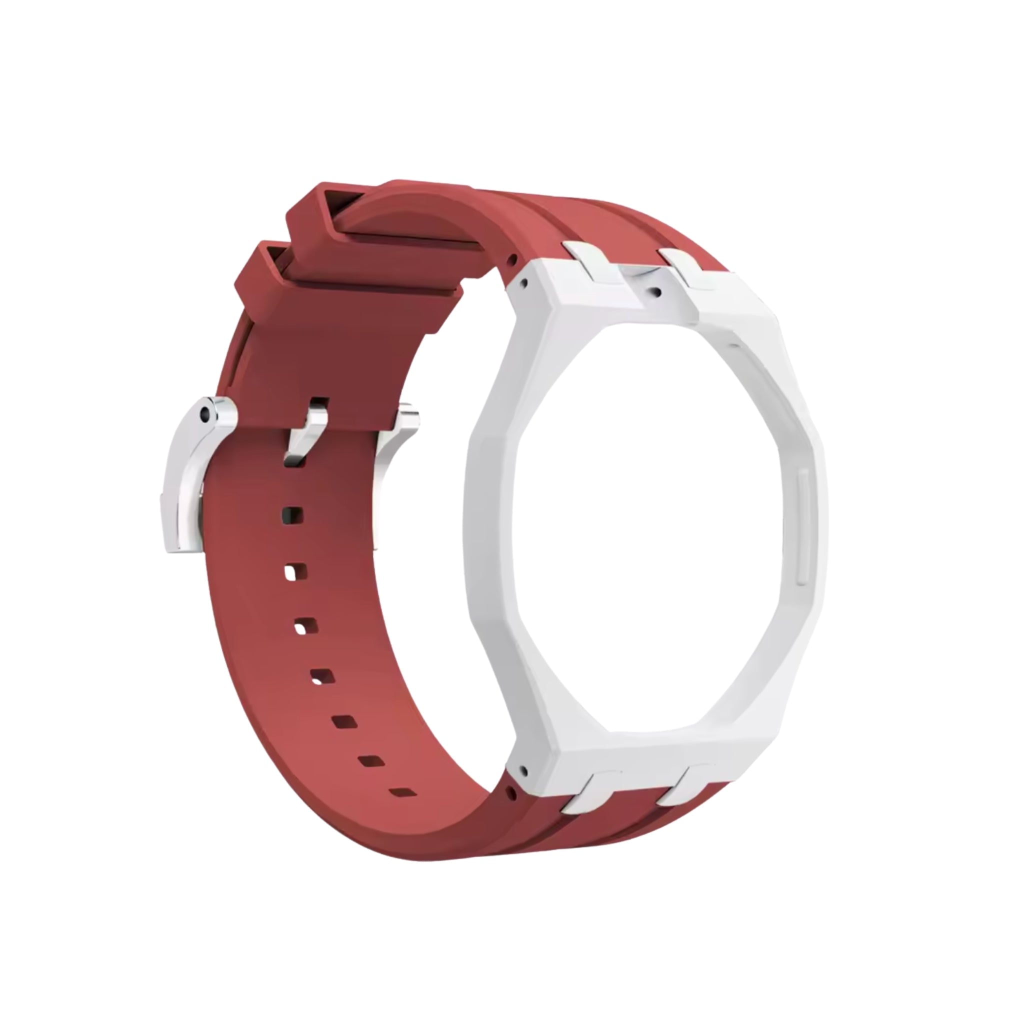 Royal Pop Wrist Strap & Case — For Otto Rosso (Lépine, Crown at 12) - Helvetus