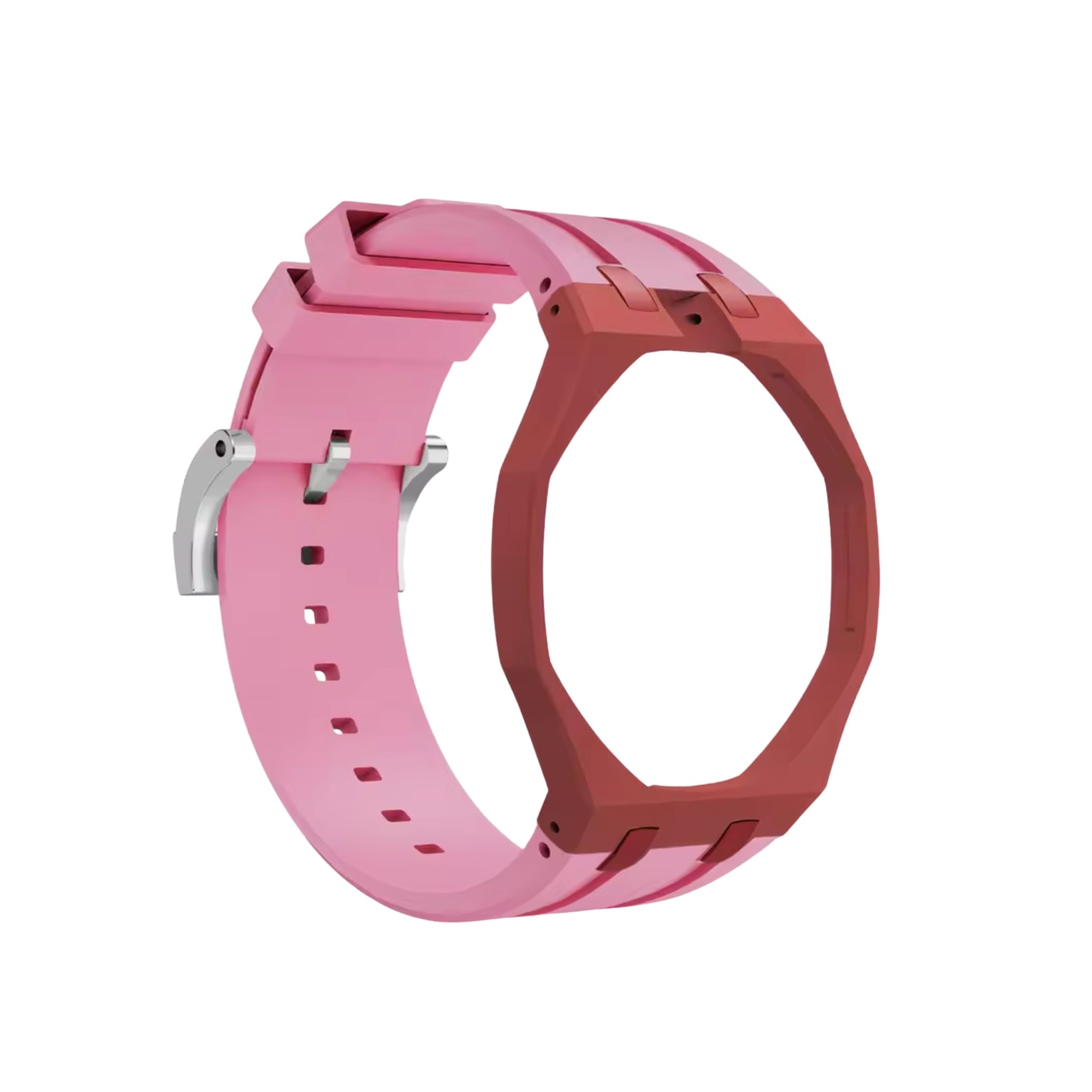 Royal Pop Wrist Strap & Case — For Otto Rosso (Lépine, Crown at 12) - Helvetus