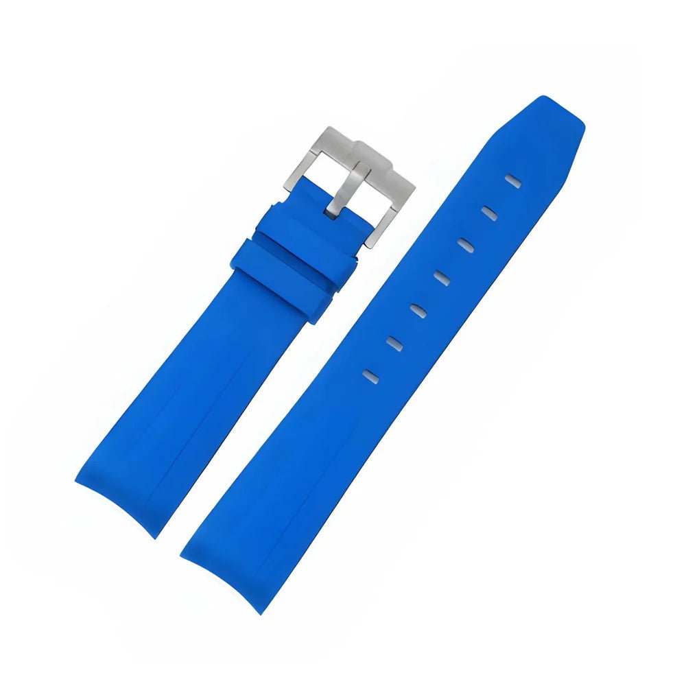 Rubber Strap - For all Zenith Chronomaster Models - Blue - Helvetus