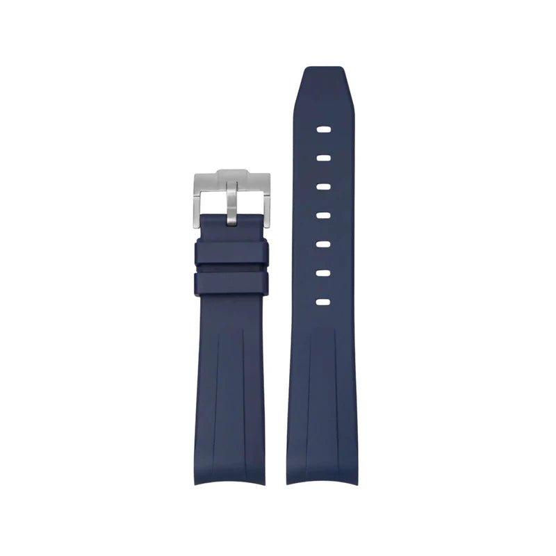 Rubber Strap – For Hamilton Khaki Field (38mm/40mm/42mm) - Navy Blue - Helvetus