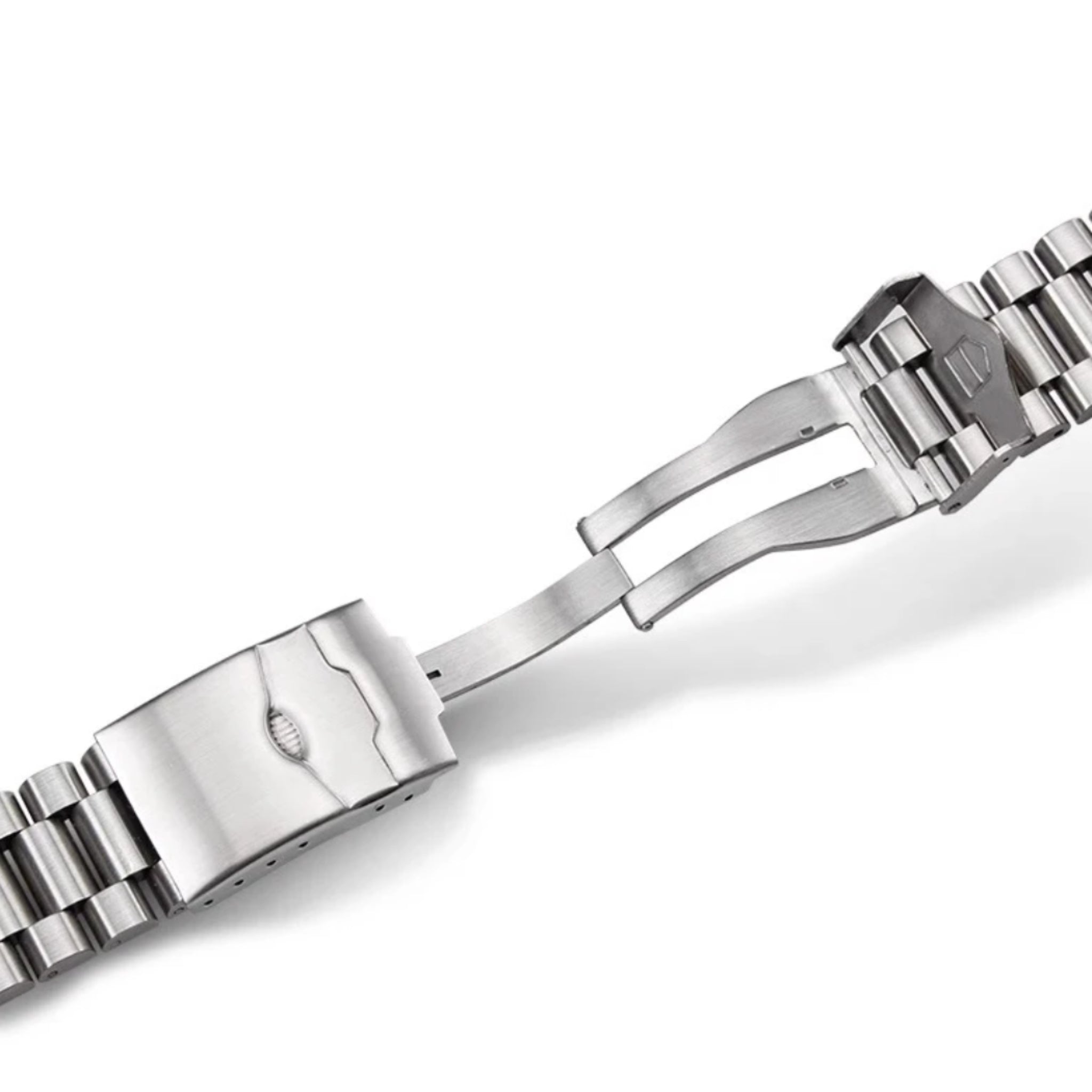 Stainless Steel Strap - For Tag Heuer Formula 1 / F1 Vintage - Silver - Helvetus