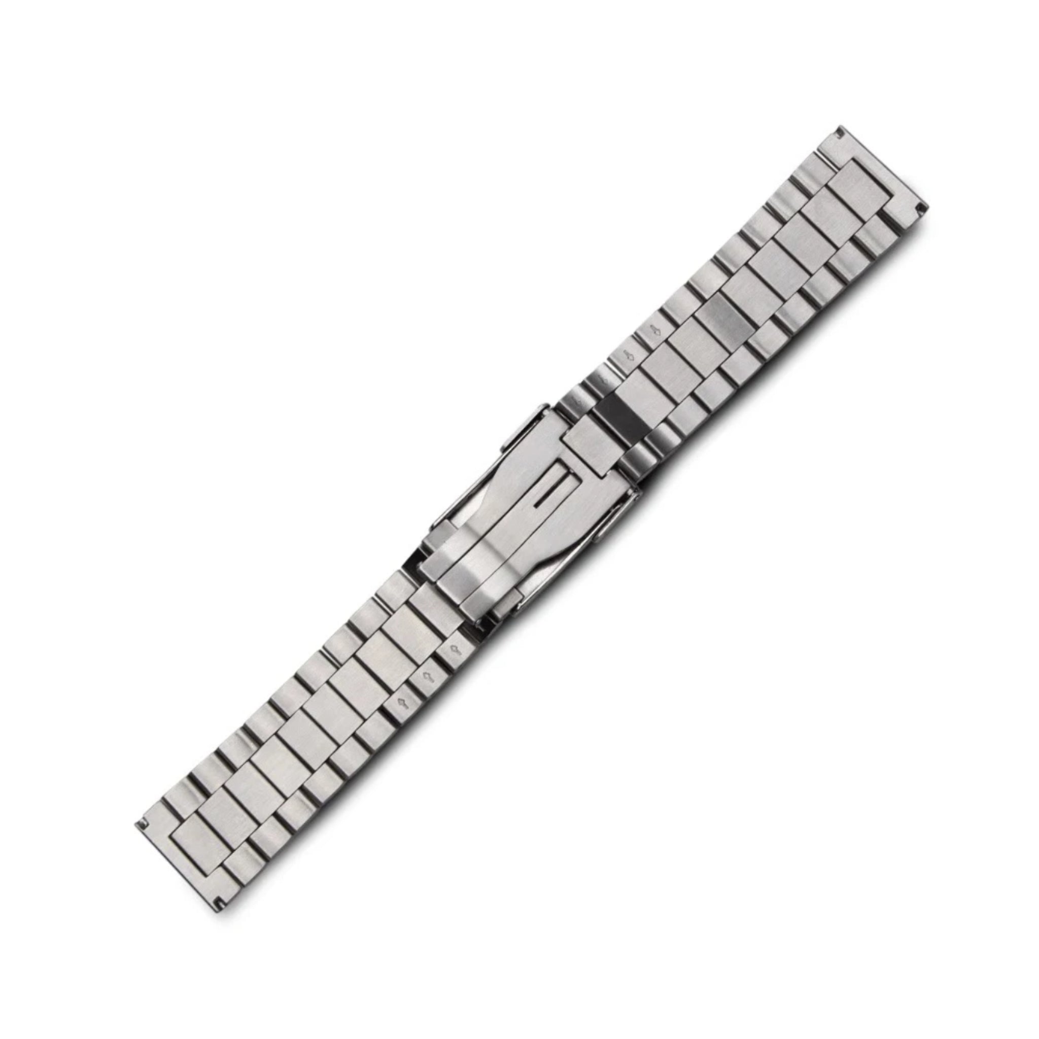 Stainless Steel Strap - For Tag Heuer Formula 1 / F1 Vintage - Silver - Helvetus