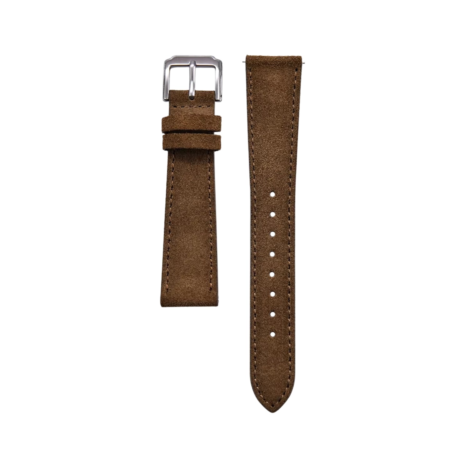 Suede Leather Watch Strap – Brown – Helvetus® - Helvetus