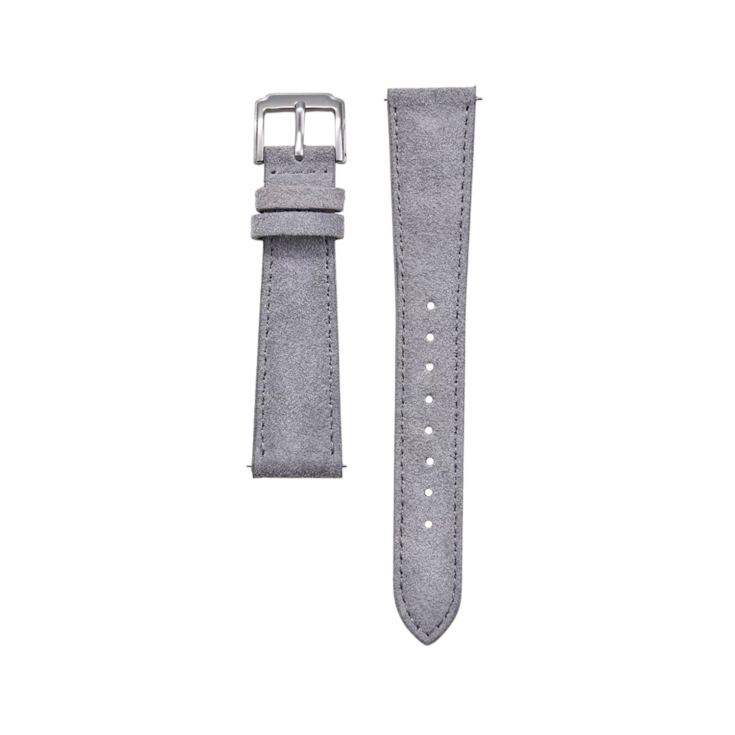 Suede Leather Watch Strap – Grey – Helvetus® - Helvetus