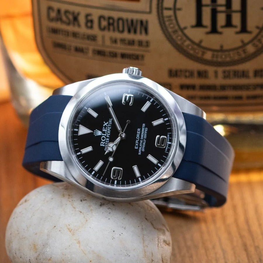 Rubber Straps for Rolex Explorer I - Helvetus