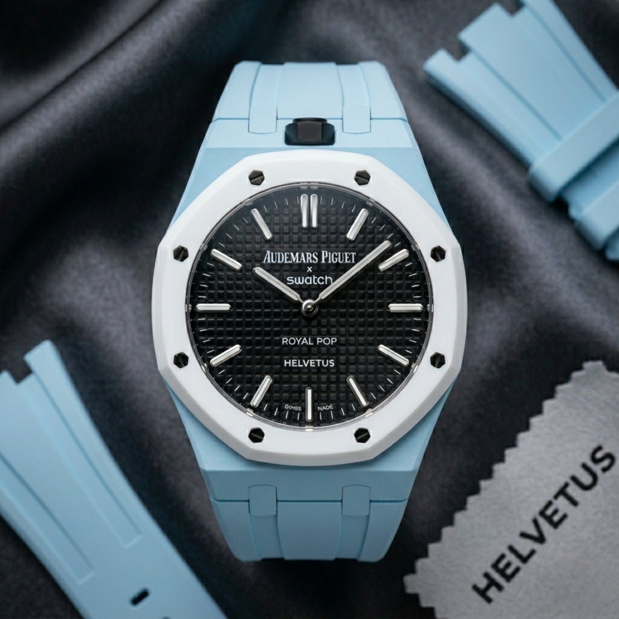 Royal Pop Adapter Kit & Rubber Strap for AP × Swatch – Helvetus® - Helvetus