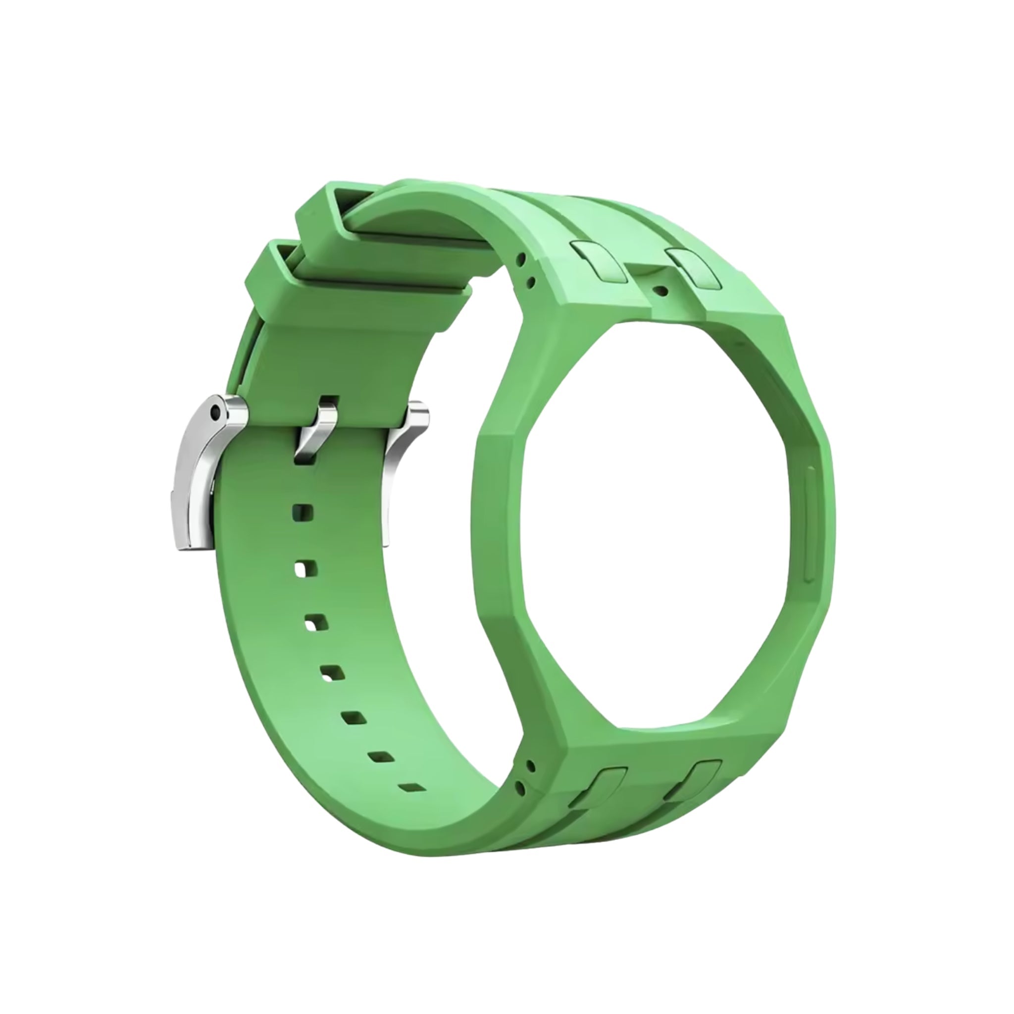Royal Pop Wrist Strap & Case — For Green Eight (Lépine, Crown at 12) - Helvetus