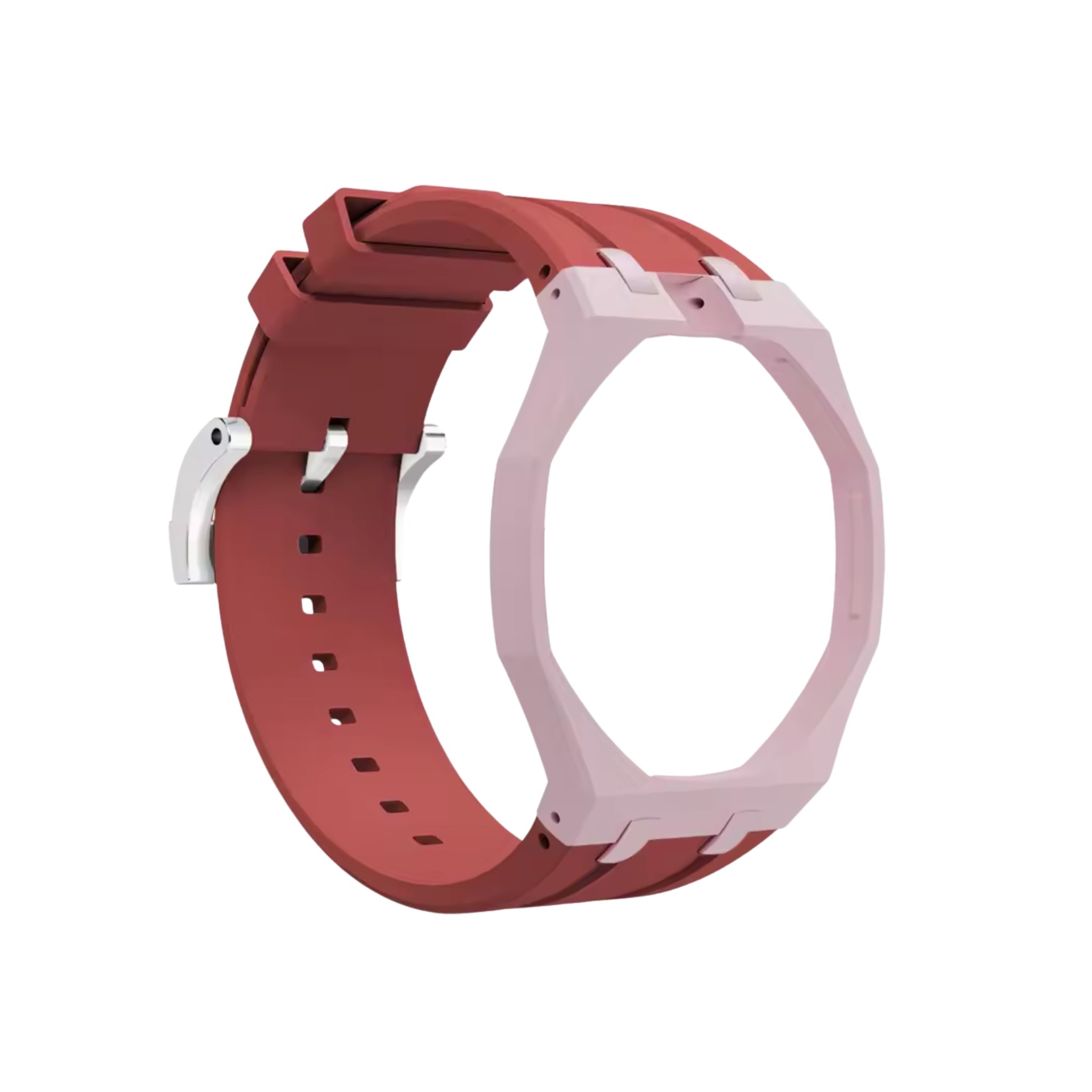 Royal Pop Wrist Strap & Case — For Otto Rosso (Lépine, Crown at 12) - Helvetus