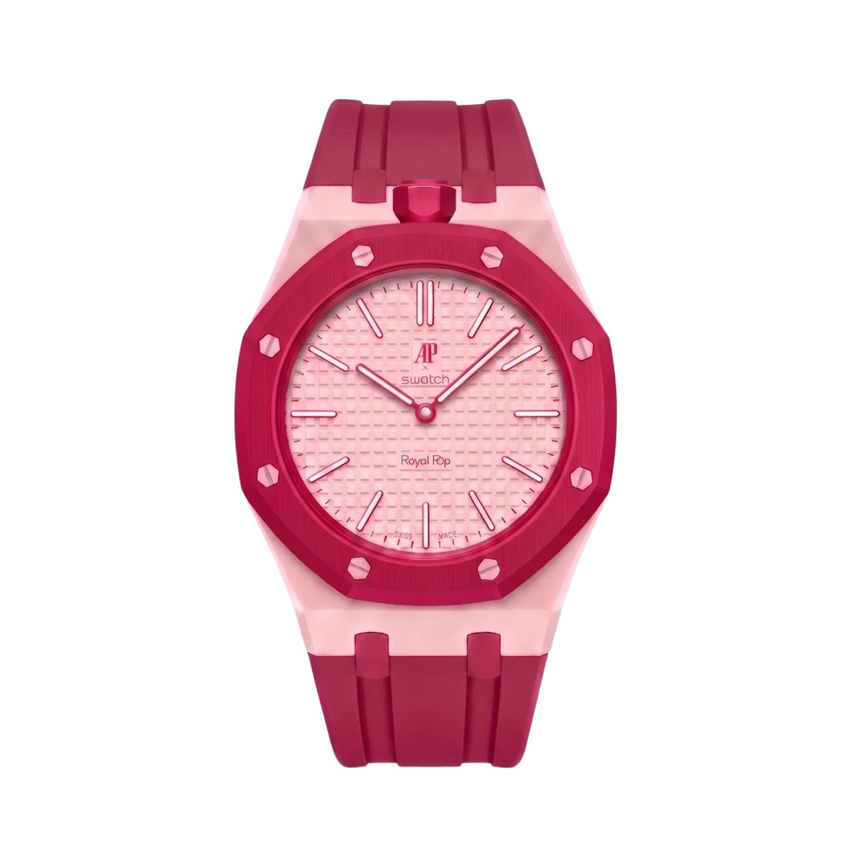Royal Pop Wrist Strap & Case — For Otto Rosso (Lépine, Crown at 12) - Helvetus