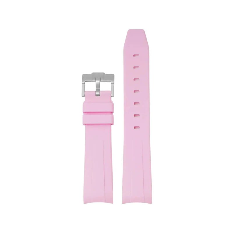 Rubber Strap – For Hamilton Khaki Field (38mm/40mm/42mm) - Pink - Helvetus