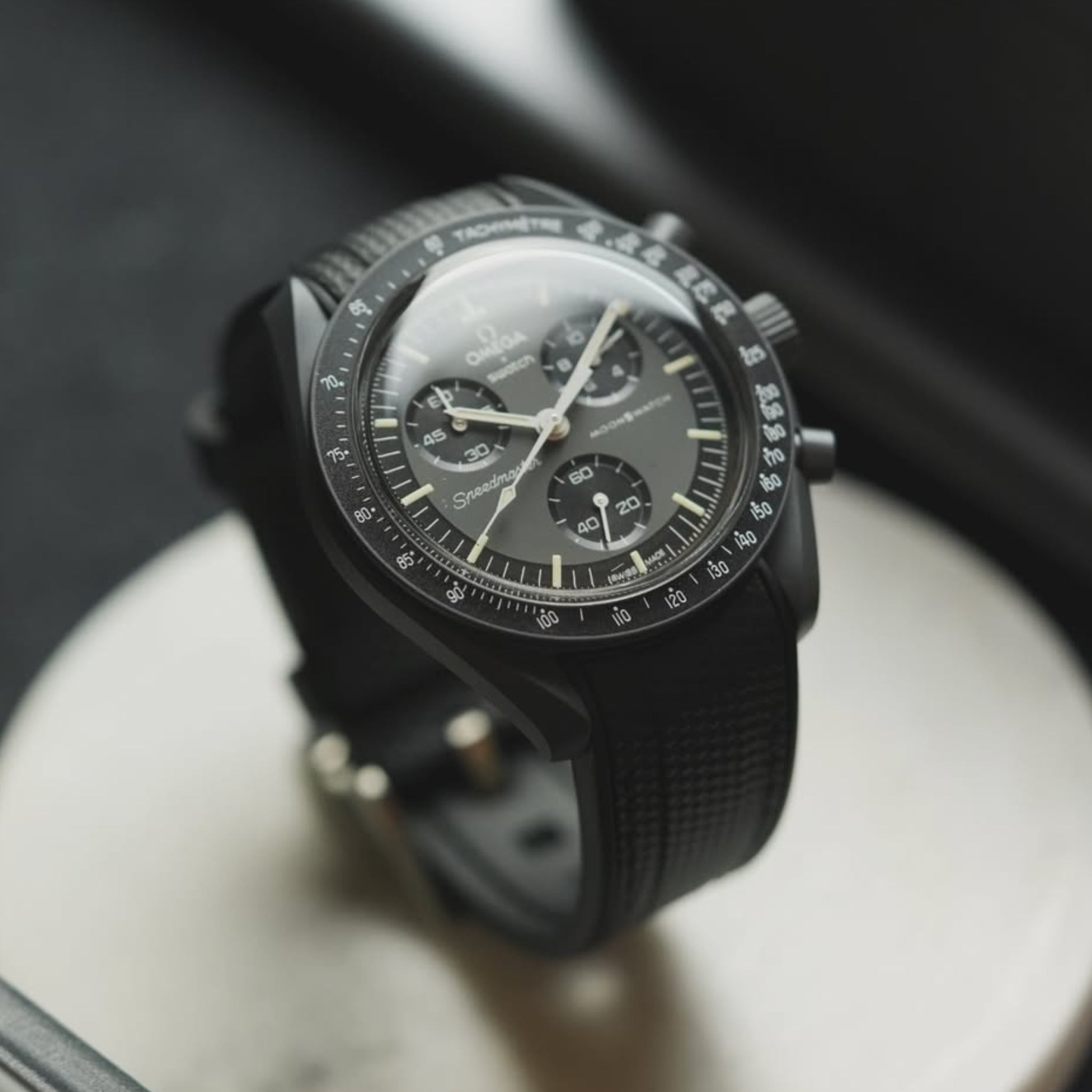 OMEGAXSWATCH Mission to Mercury ラバーストラップ Rubber Strap for Omega X Swatch MoonSwatch Mission to